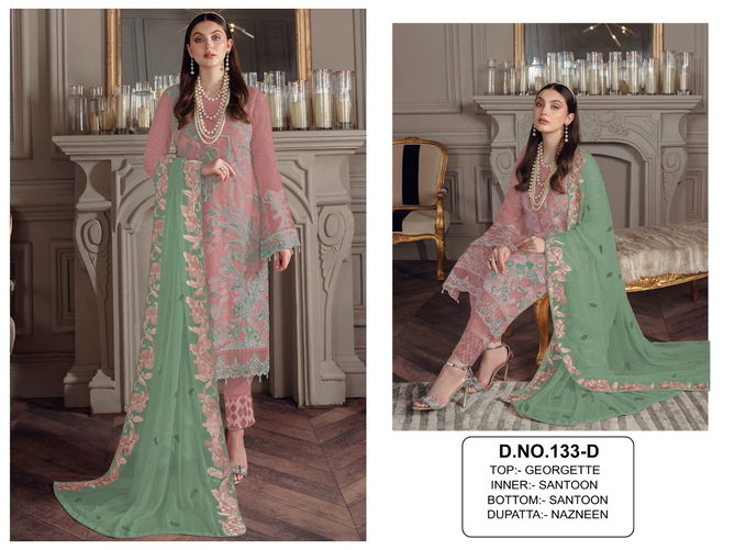 Kf 133 Heavy Festive Wear Wholesale Pakistani Suits
